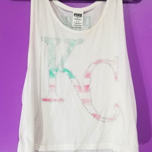 VS Pink KC Royals Tank - Picture 1 of 3